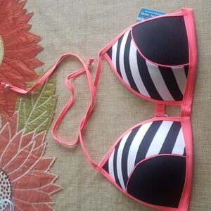 Heat push up halter bikini to XL new